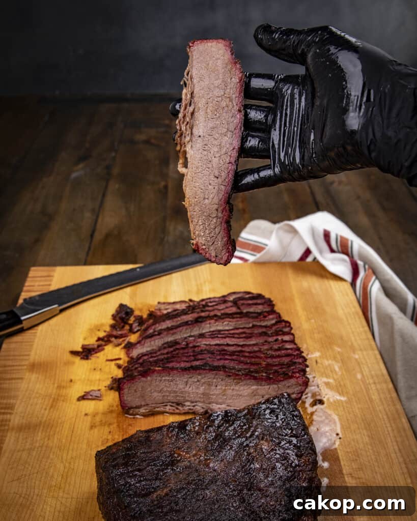 Smoked brisket 