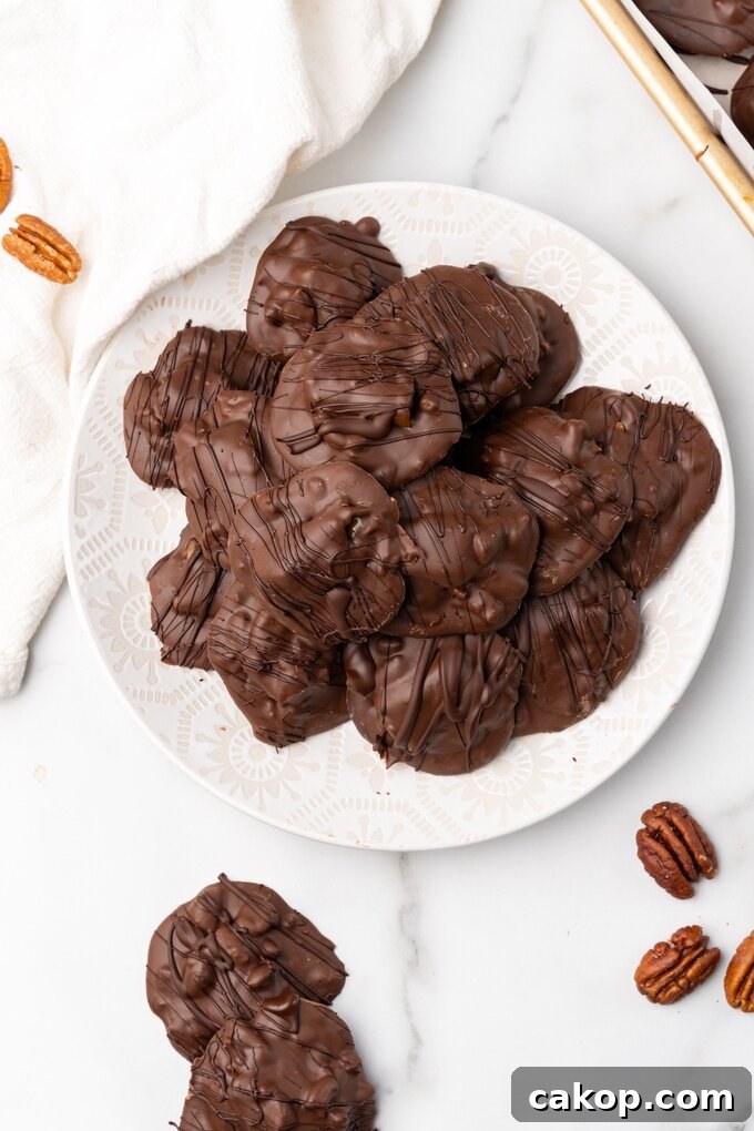 Crock Pot Turtle Candy Recipe: Gooey Pecan Caramel Treats 7 img 20335 12