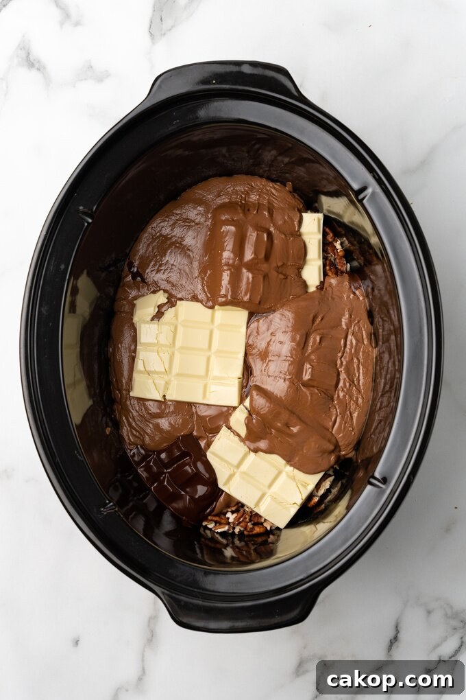 Crock Pot Turtle Candy Recipe: Gooey Pecan Caramel Treats 11 img 20335 20