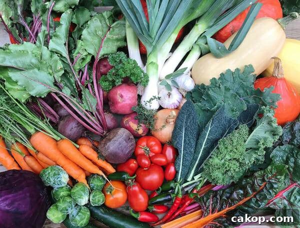 fall veggies