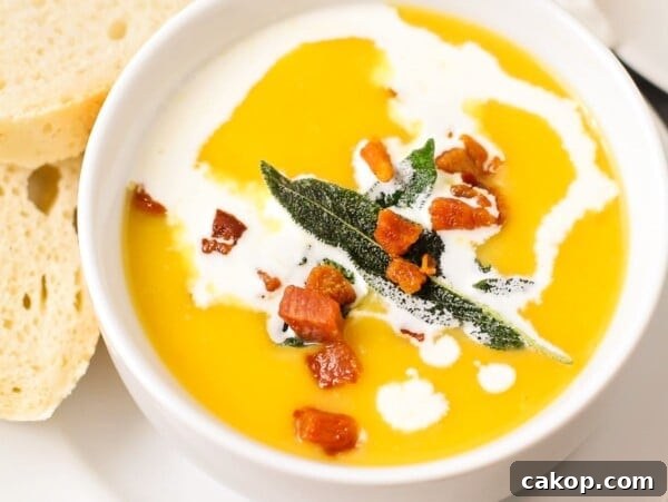 Butternut squash soup
