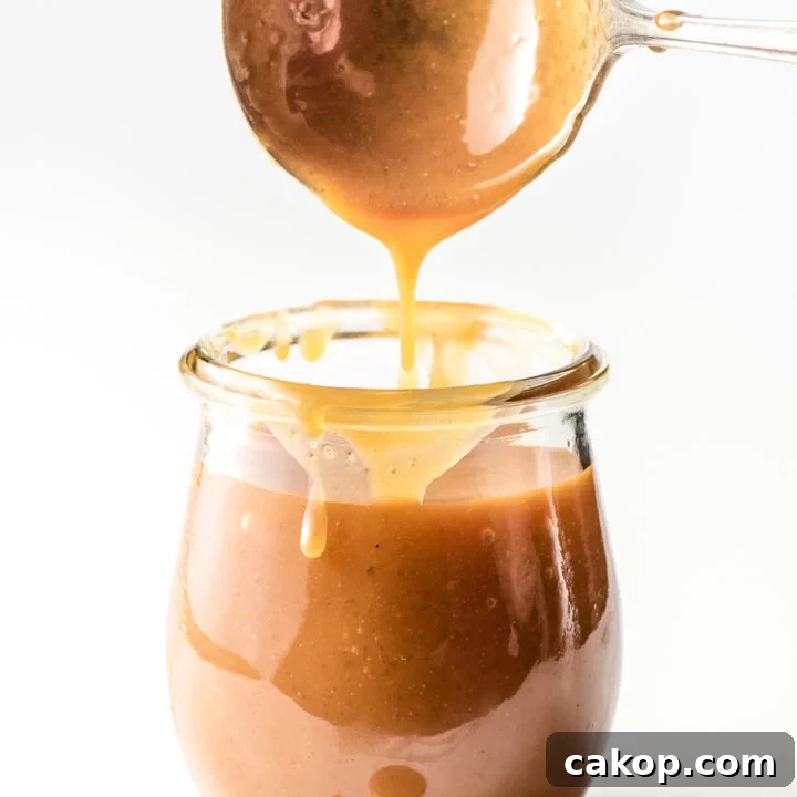 Thick and Sticky Keto Carmel Sauce  That Won't Crystallize