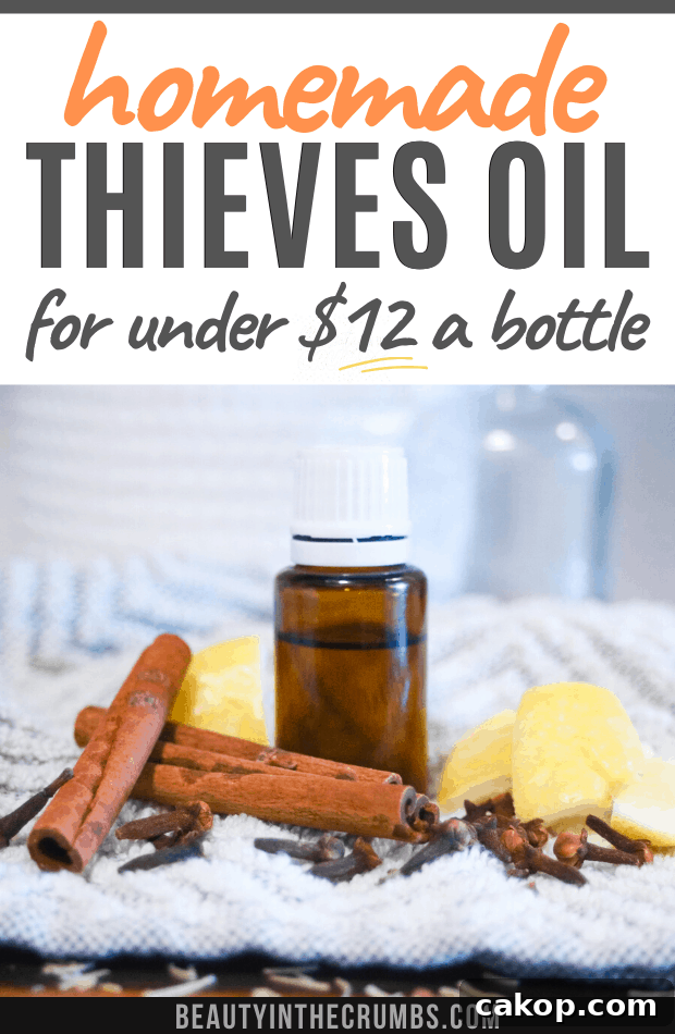 Traditional thieves oil recipe