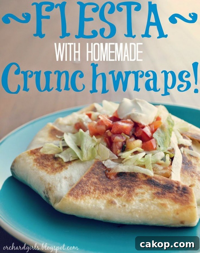 Homemade Crunchwraps