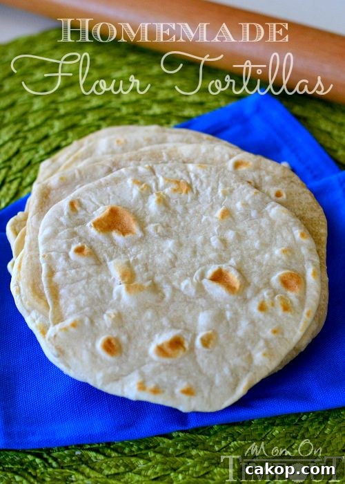 Homemade Flour Tortillas