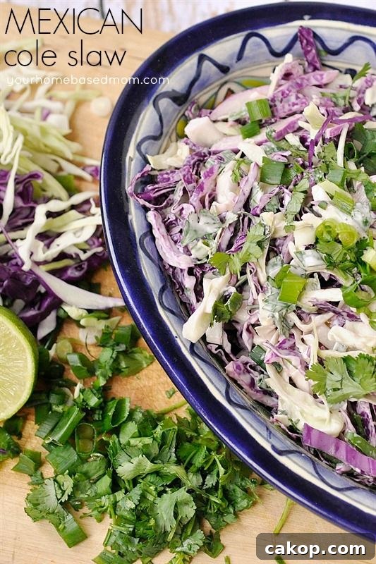 Mexican Cole Slaw