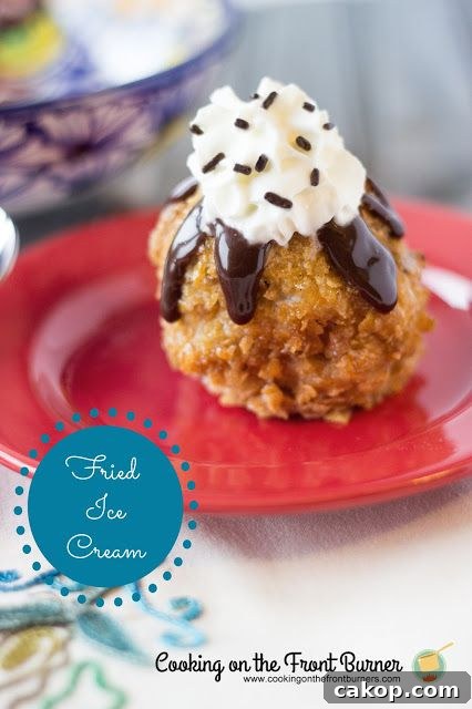 Mexican Fried Ice Cream