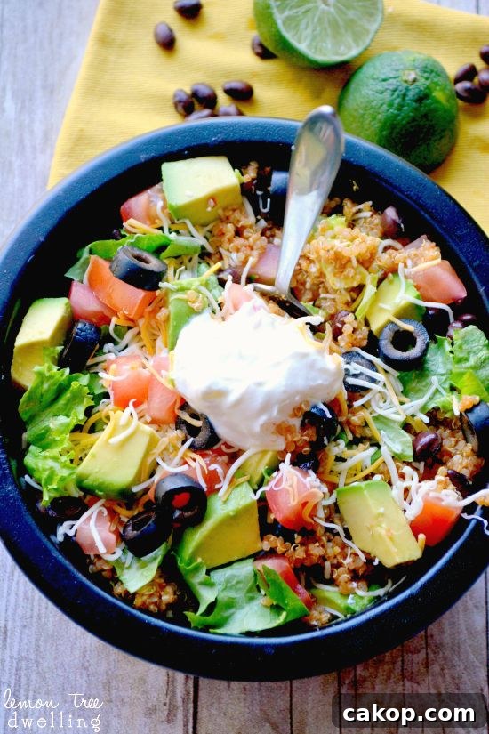 Quinoa Taco Bowls