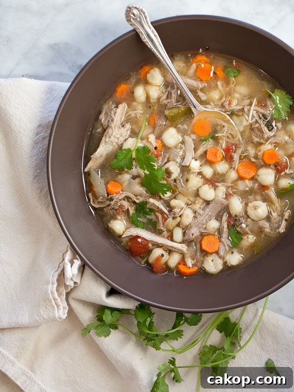 Slow Cooker Pork Posole