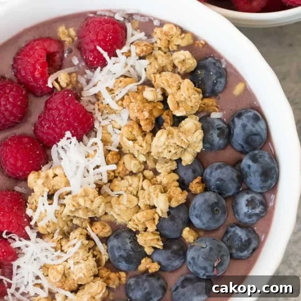 Acai smoothie bowl