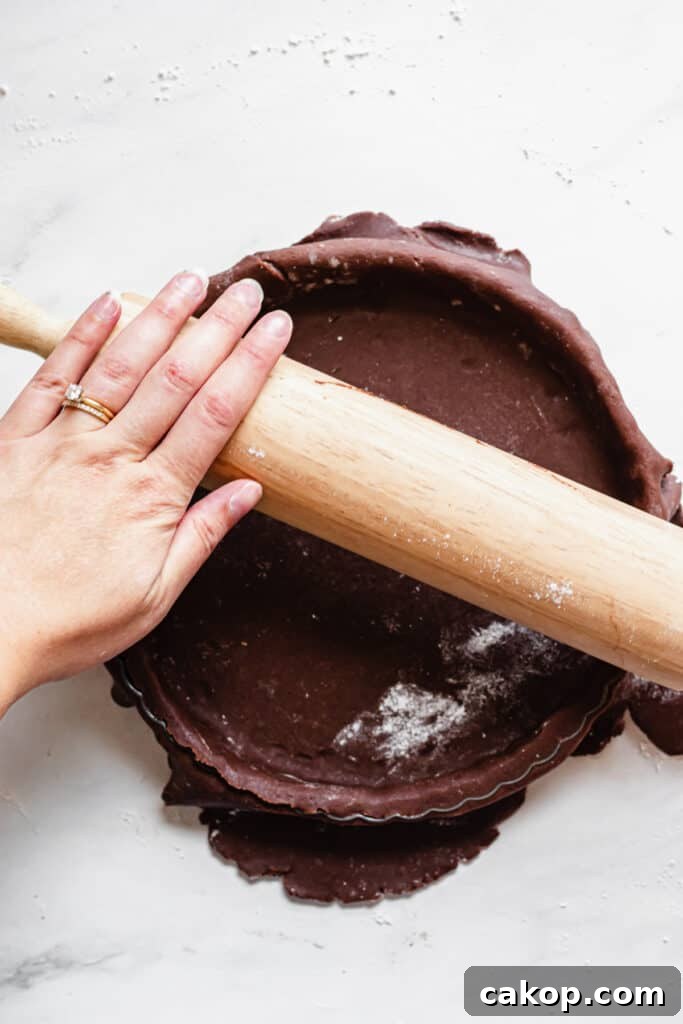 Chocolate Pâte Sucrée: Rich Sweet Tart Crust Recipe 11 img 2746 10