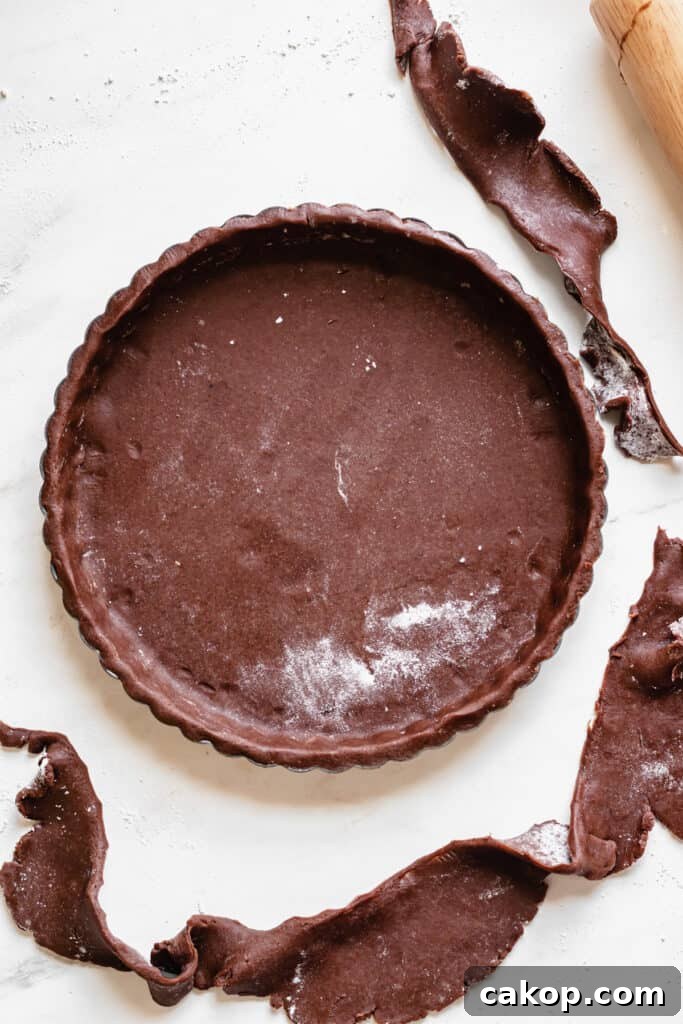Chocolate Pâte Sucrée: Rich Sweet Tart Crust Recipe 13 img 2746 12