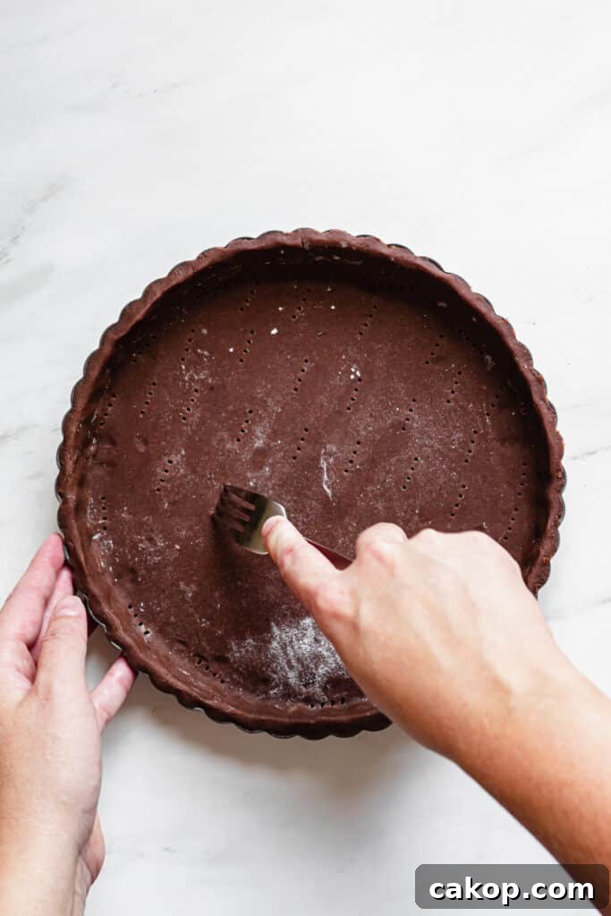 Chocolate Pâte Sucrée: Rich Sweet Tart Crust Recipe 14 img 2746 13