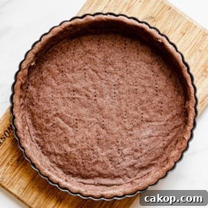 Chocolate Pâte Sucrée: Rich Sweet Tart Crust Recipe 21 Fully blind baked sweet tart crust