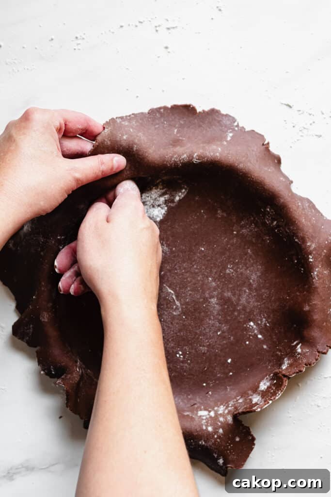 Chocolate Pâte Sucrée: Rich Sweet Tart Crust Recipe 10 img 2746 9
