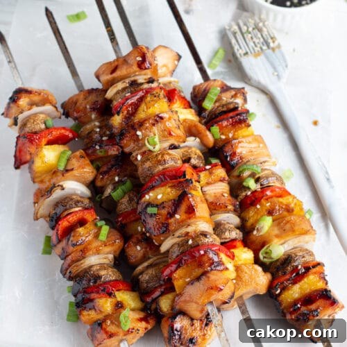 Grilled Teriyaki Chicken and Pineapple Kabobs Recipe 10 img 2772 9