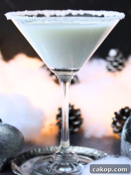 white christmas martini recipe dinners done quick featured image