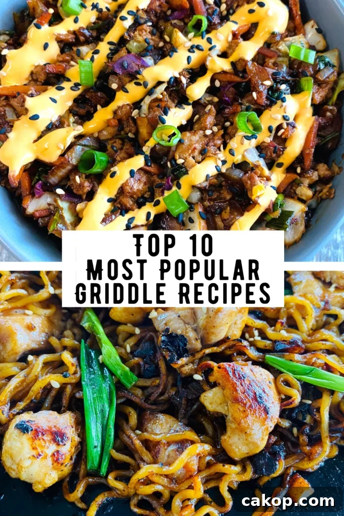 Blackstone Ribeye with Sautéed Garlic Green Beans 16 Top 10 Most Popular Griddle Recipes