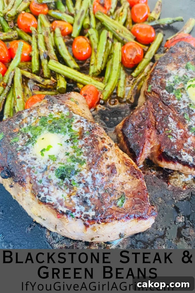 Blackstone Ribeye with Sautéed Garlic Green Beans 18 img 29341 17