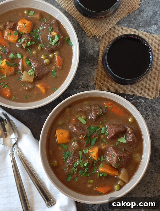 Beef and Root Vegetable Stew