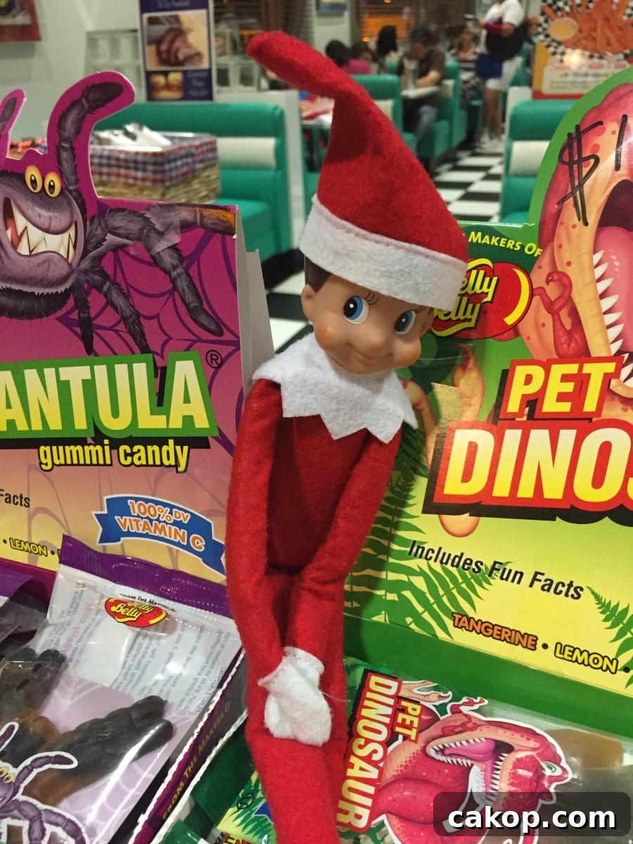 Elf on the Shelf December Countdown Calendar Ideas 3 the elf on the shelf