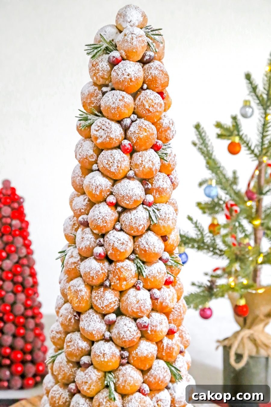 Donut tree closeup