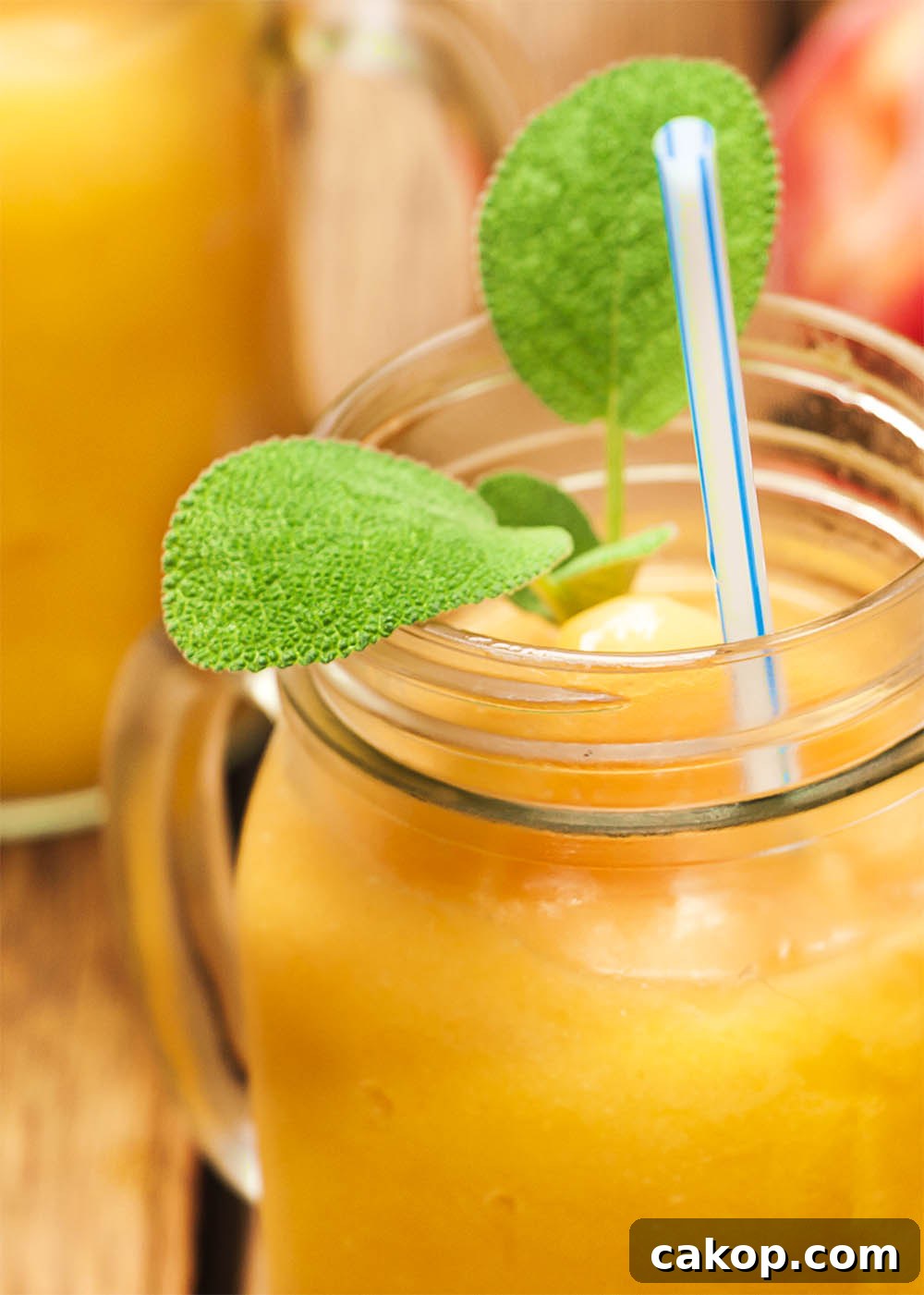 Mediterranean Father’s Day Menu: Feast Ideas and Recipes 4 Frozen Peach and Bourbon Cocktail
