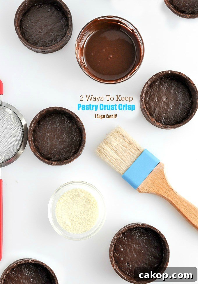 2 Ways To Keep Pastry Crust Crisp