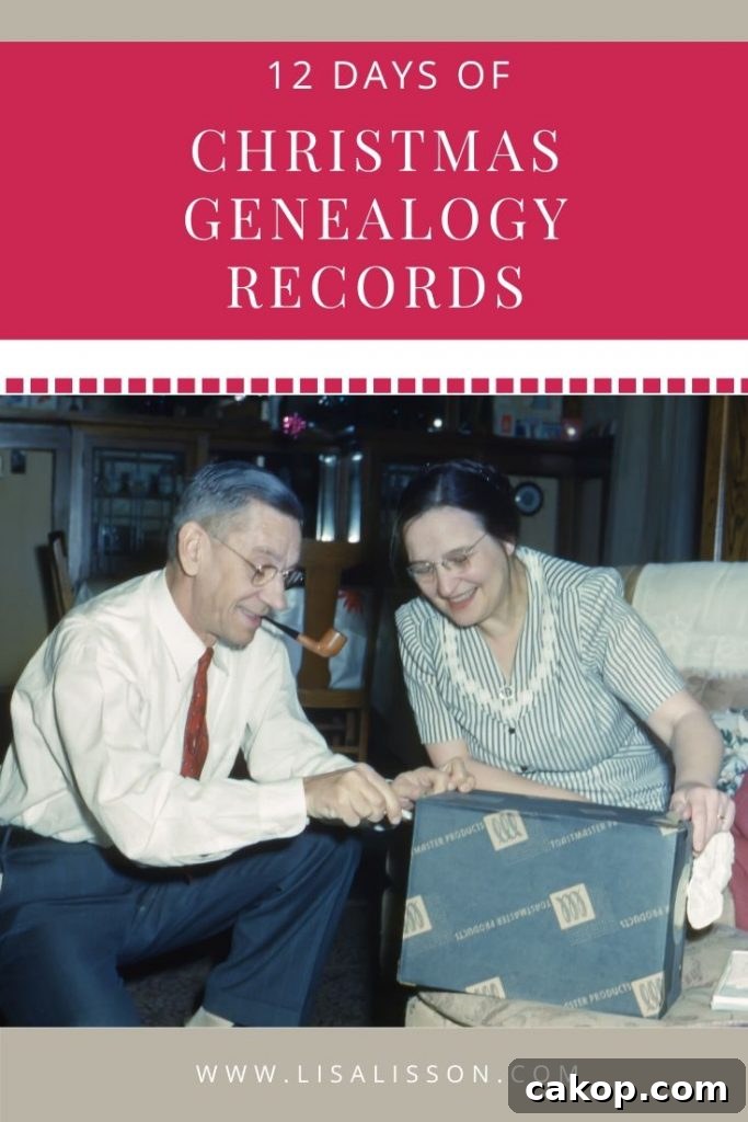 12 Days of Holiday Genealogy Finds: Discover Family Treasures 2 Trace your ancestors in their holiday records
