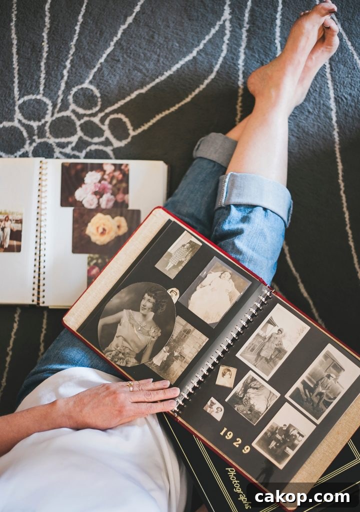 12 Days of Holiday Genealogy Finds: Discover Family Treasures 7 Old family photo album