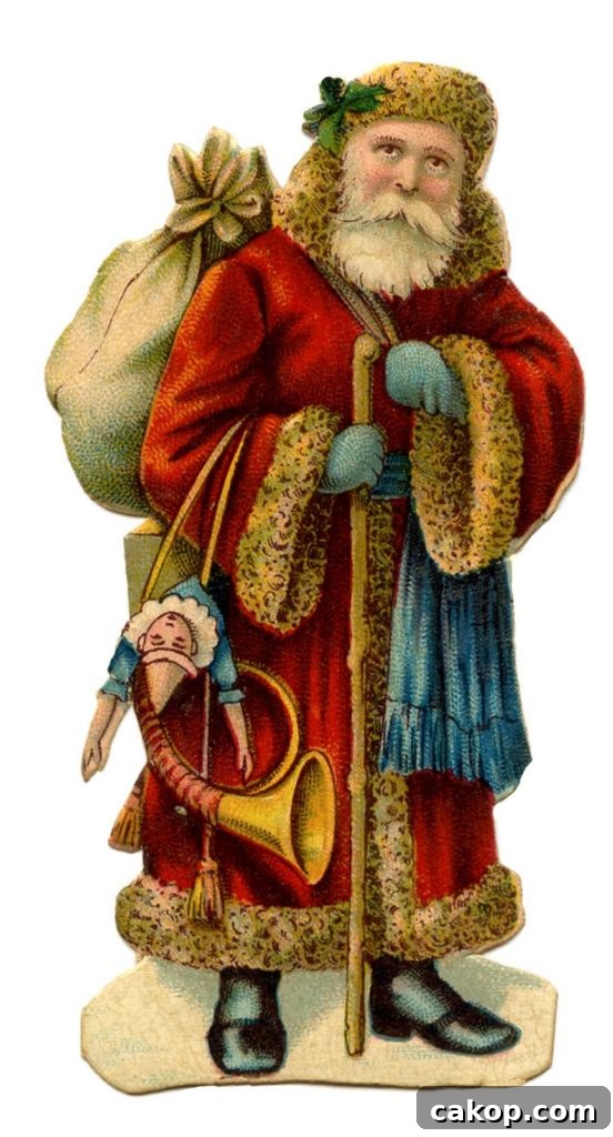 12 Days of Holiday Genealogy Finds: Discover Family Treasures 8 Vintage Santa - Holiday Genealogy Records