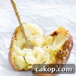 Crispy Air Fryer Baked Potatoes Recipe for Perfectly Fluffy Centers 8 air fryer baked potato