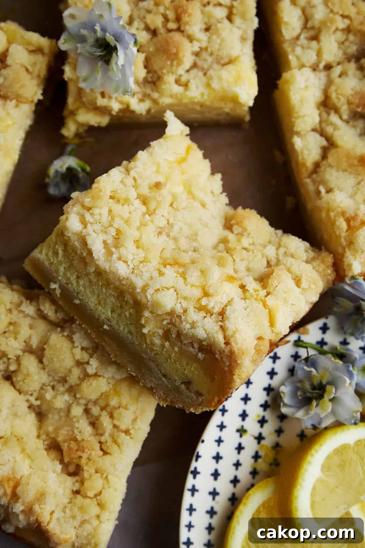 Lemon Cheesecake Bars Recipe