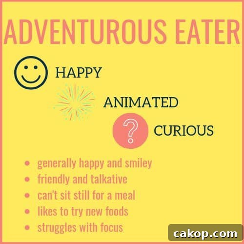 Adventurous eater characteristics
