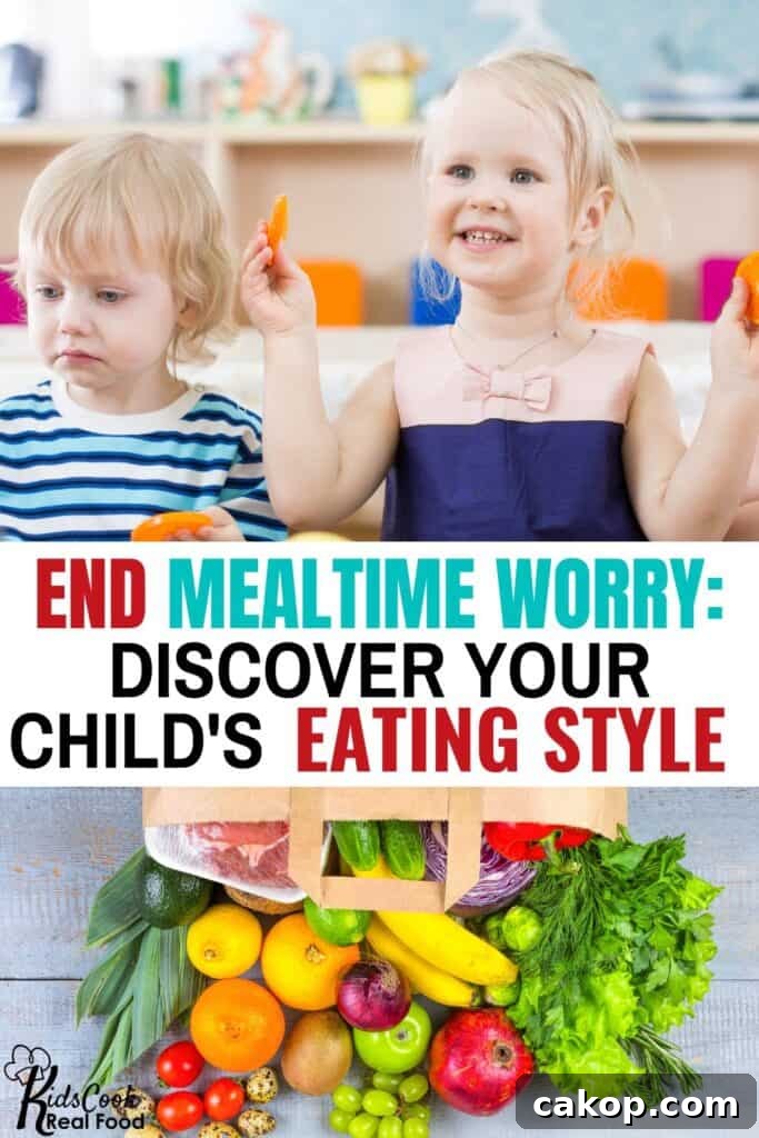 End mealtime worry: discover your child's eating style