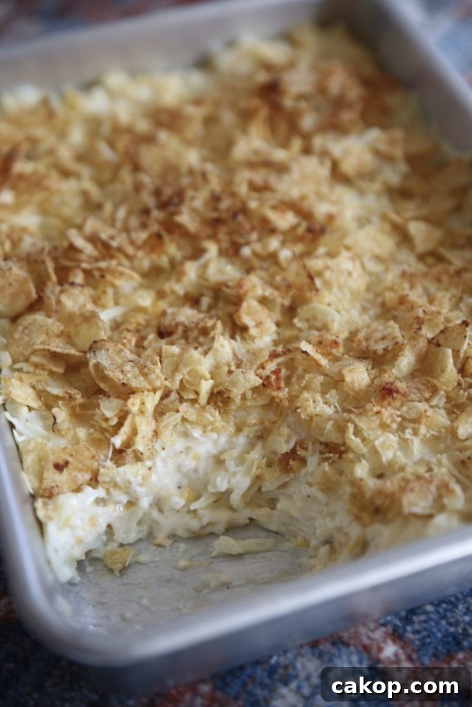 Classic Funeral Potatoes Casserole Recipe for Family Gatherings 4 img 4169 3
