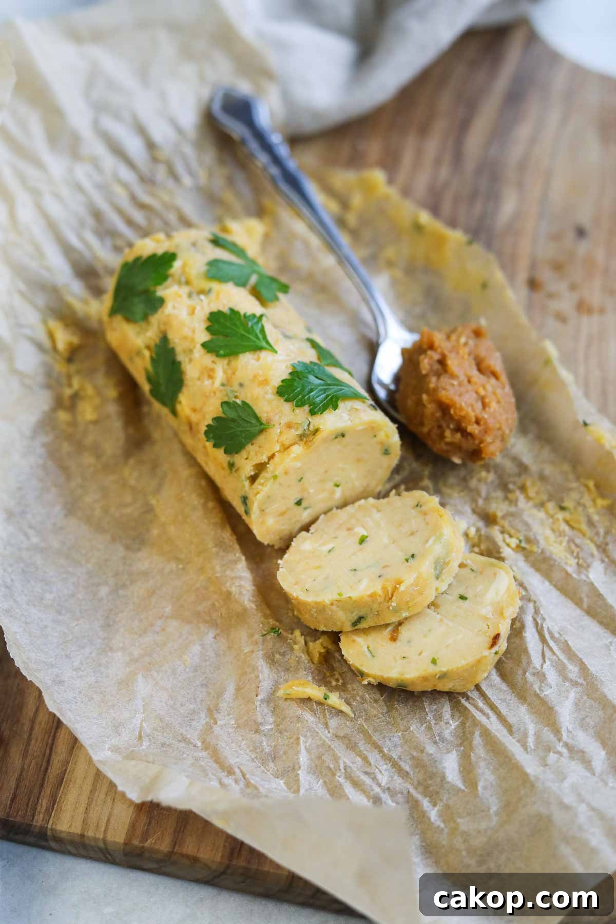 Miso Garlic Butter Spread Recipe for Savory Dishes 2 Miso herbed roasted garlic butter paste for pasta, steak, veggies, garlic bread, fish, chicken, and more.