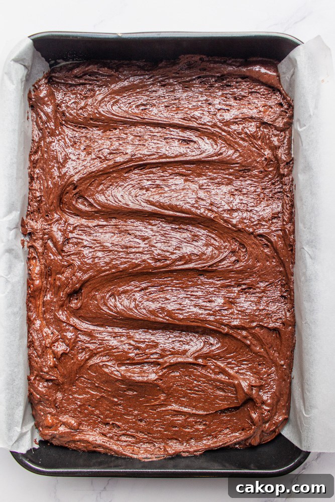 brownie batter
