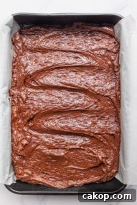 brownie batter