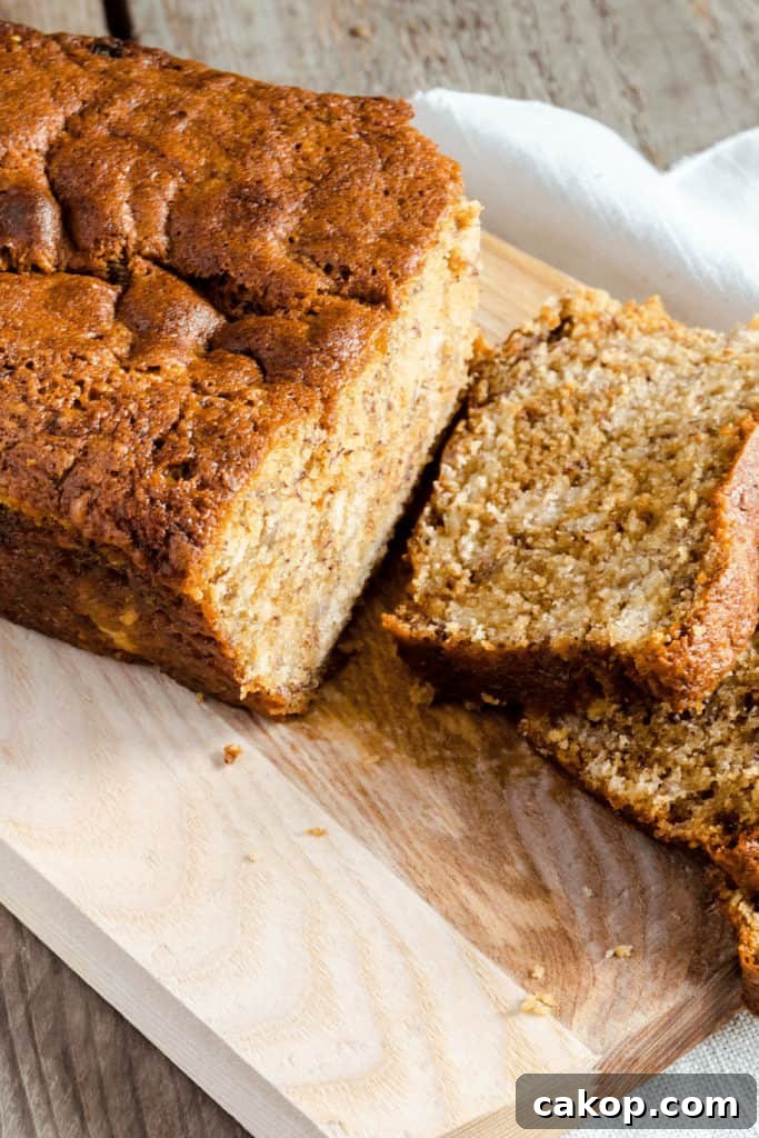 Moldy Banana Bread is no longer safe to eat