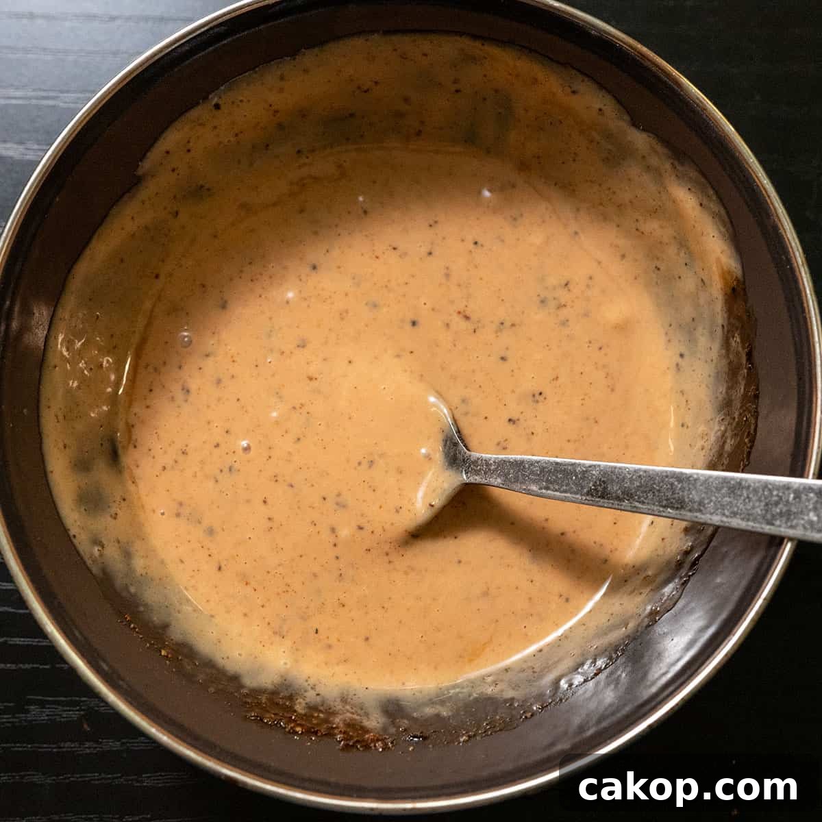 Reverse-Sear Smoked and Grilled Burgers for Juicy Results 10 bowl of burger sauce.
