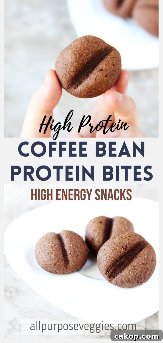 Protein Coffee Bean Cookies — Vegan High-Protein Snack Recipe 12 img 4609 11