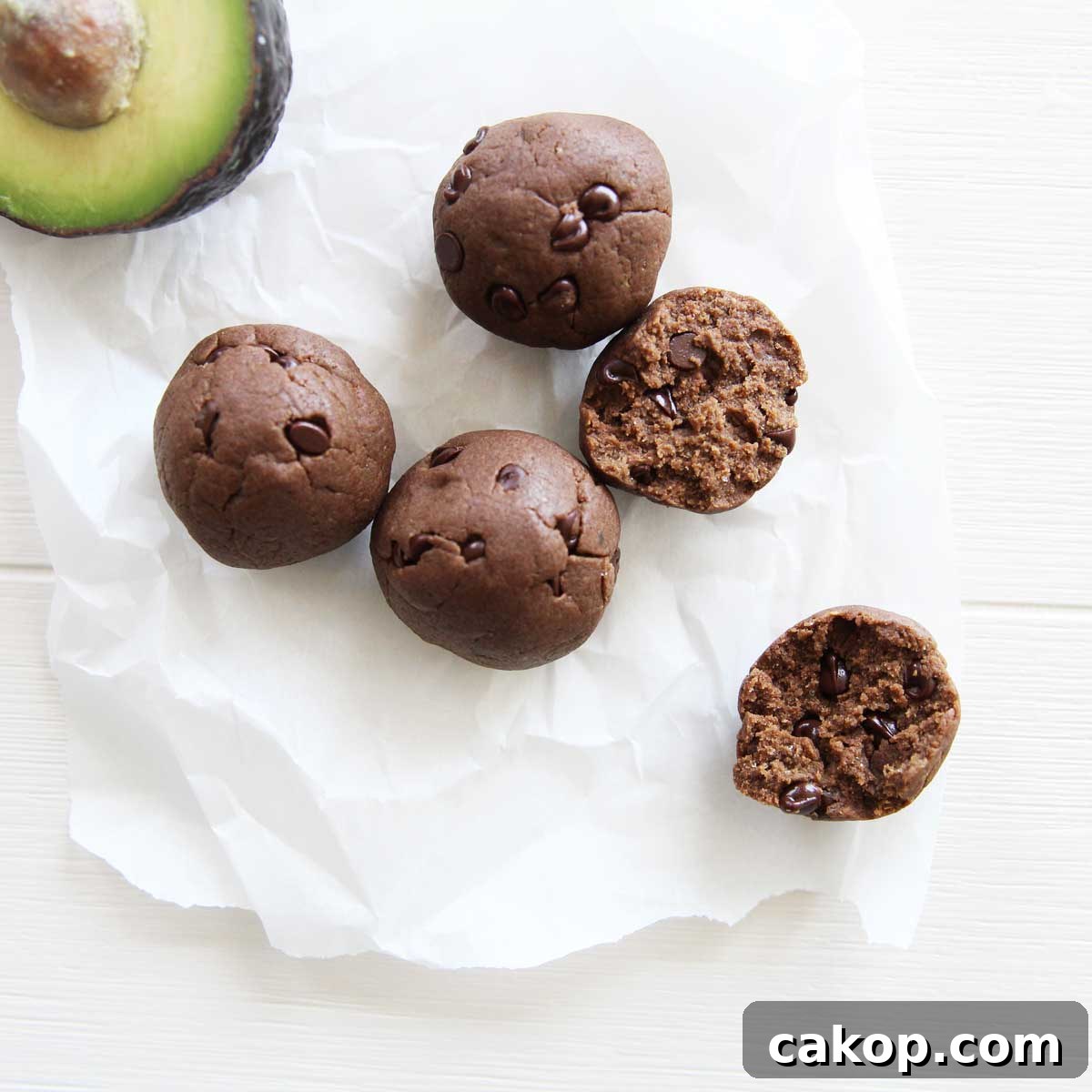 Protein Coffee Bean Cookies — Vegan High-Protein Snack Recipe 14 chocolate avocado protein balls made with avocado puree