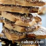 homemade candy toffee