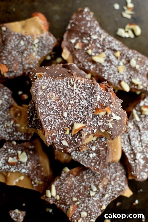homemade toffee candy recipe