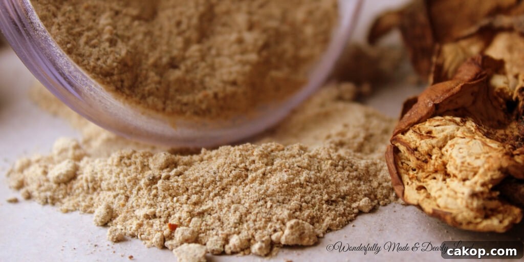 Umami in a jar aka Mushroom Powder Bouillon