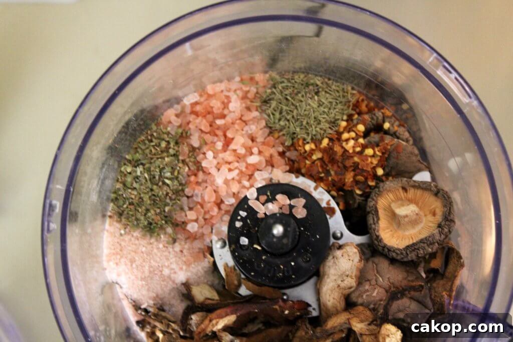 Umami in a Jar aka Mushroom Powder Seasoning (THM FP)