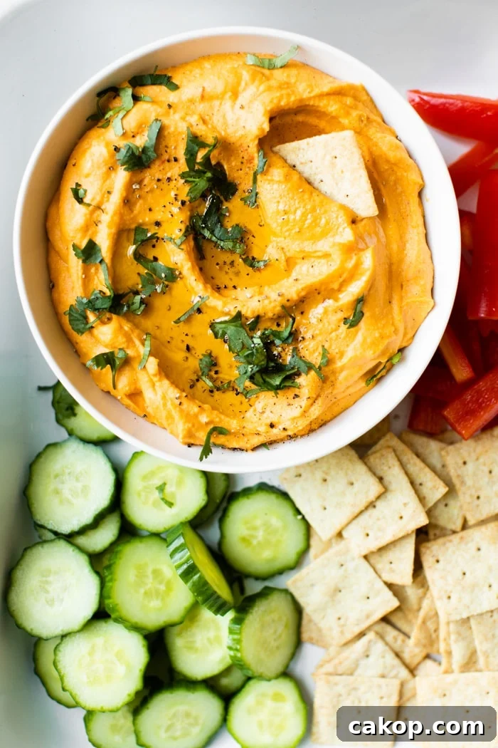 Sweet Potato Hummus Recipe: Creamy, Smoky Spread for Dipping 2 sweet potato hummus with crackers