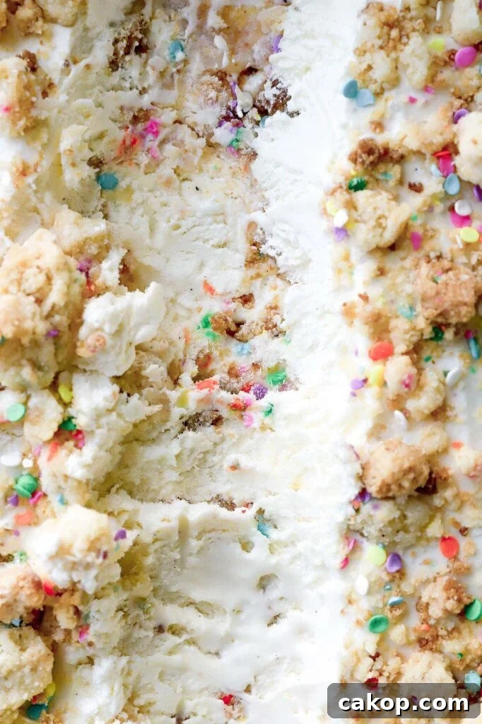 Brown Butter Swirl Birthday Cake Ice Cream Recipe 2 Brown Butter Birthday Cake Ice Cream