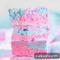 Cotton Candy Marshmallows: Fluffy Homemade Treats to Try 4 featured cotton candy marshmallow.